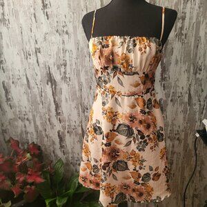 Floral Flirty Summer Dress - XS
